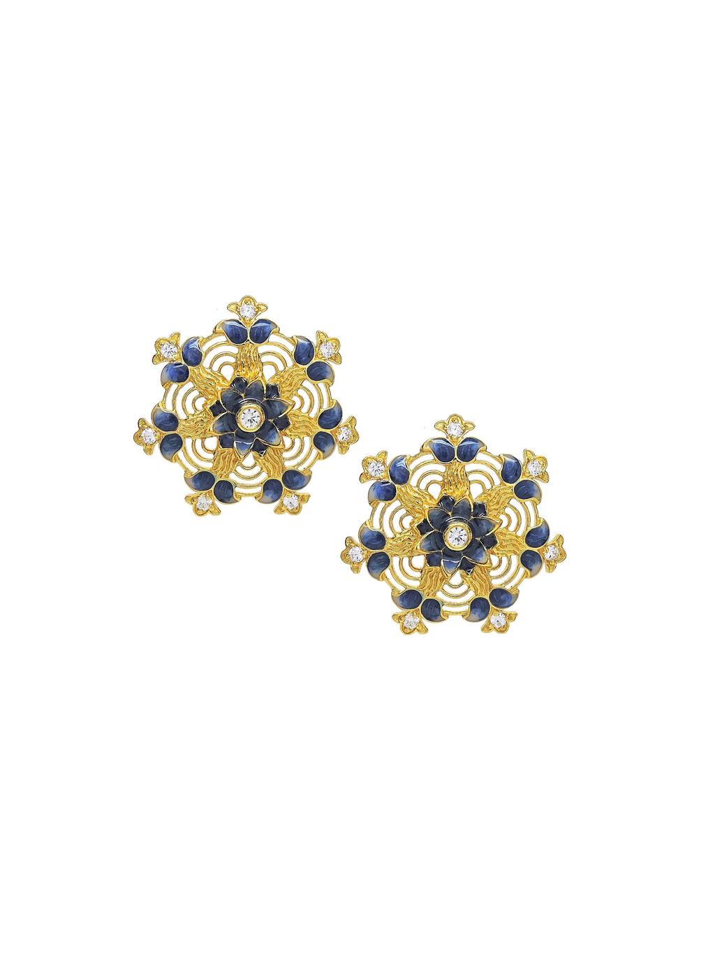 Shaze Enamel Earrings
