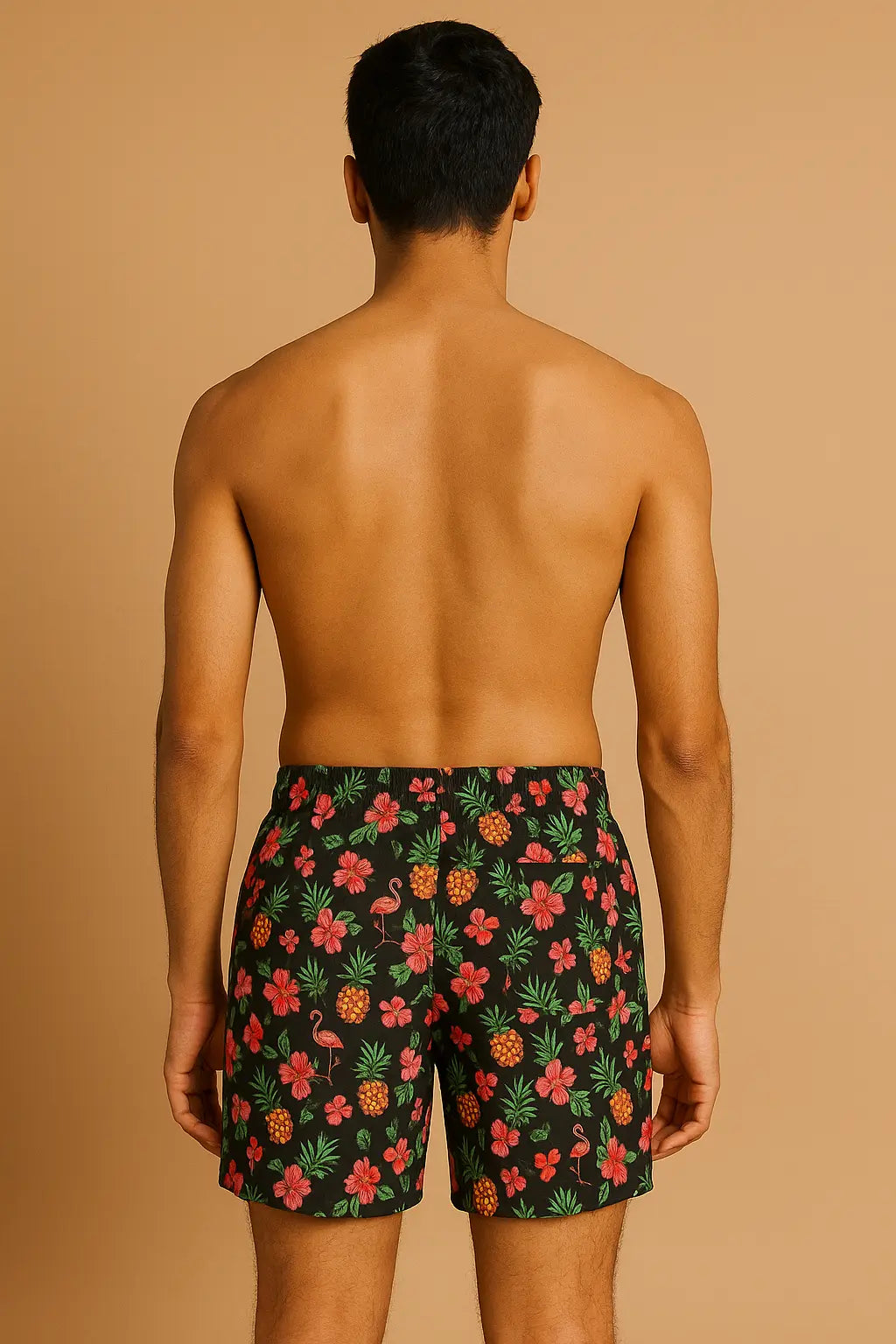 Men's Swim Shorts - Tropical Paradise