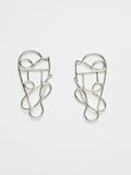 Silver Twist Earring