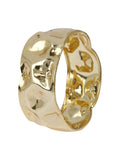 Thick Beaten Bangle