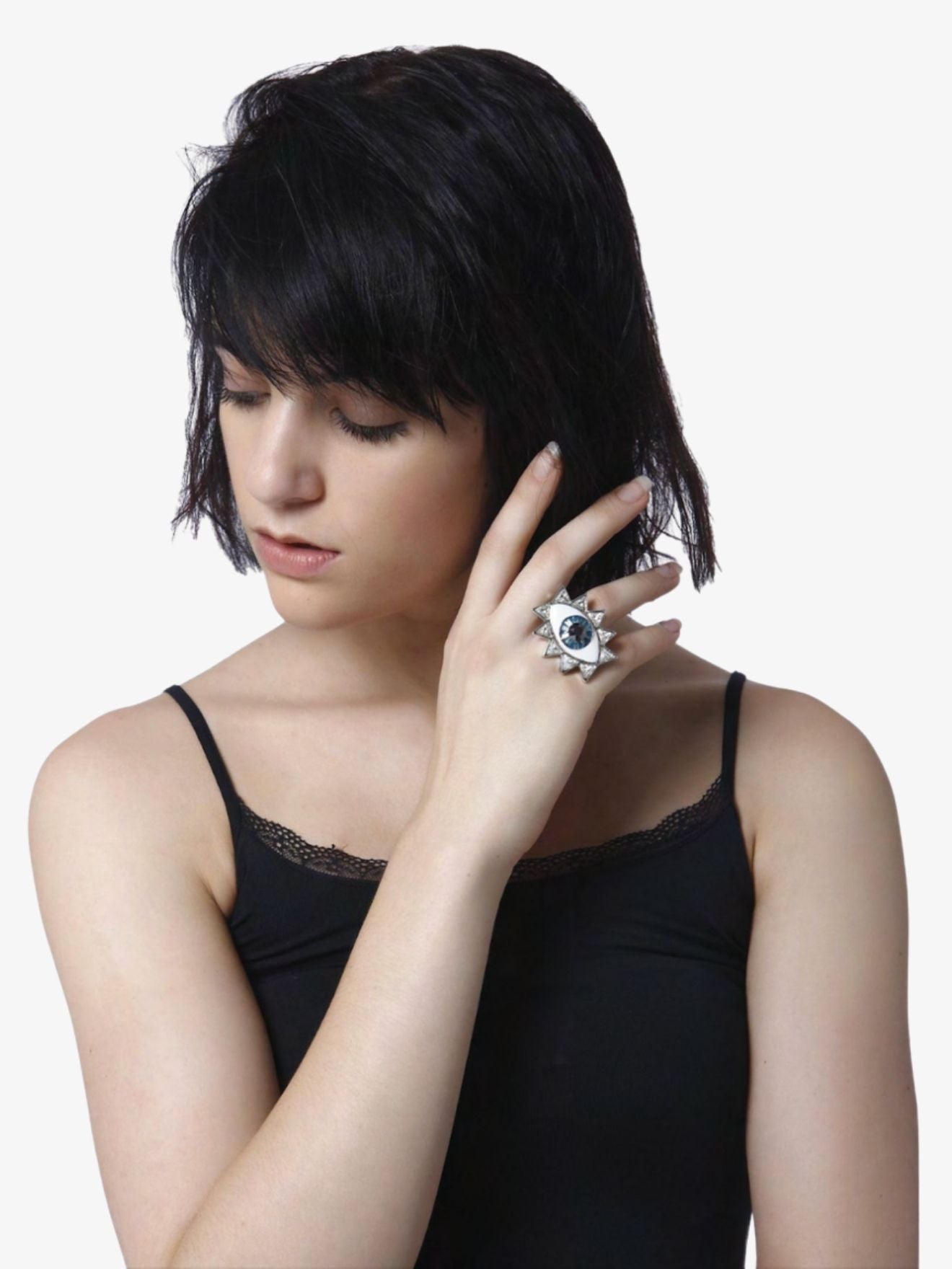 Evil Eye Ring Silver