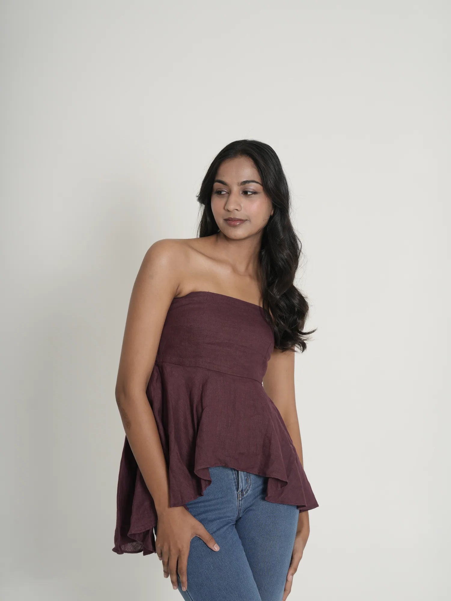 TEASING TOP - WINE