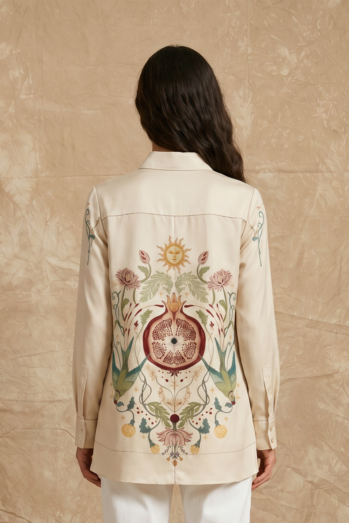 Seeds Of Paradise Flair Shirt view 2 — No Grey Area, The Curated Collective