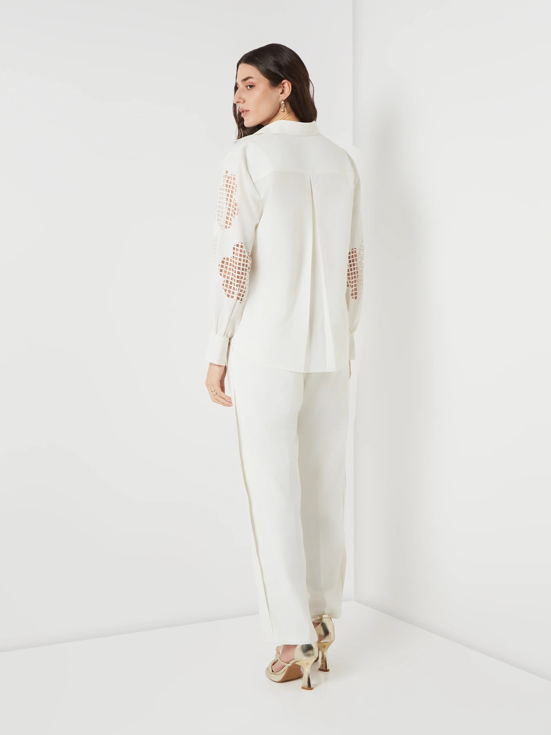 The Cream Cutwork Shirt