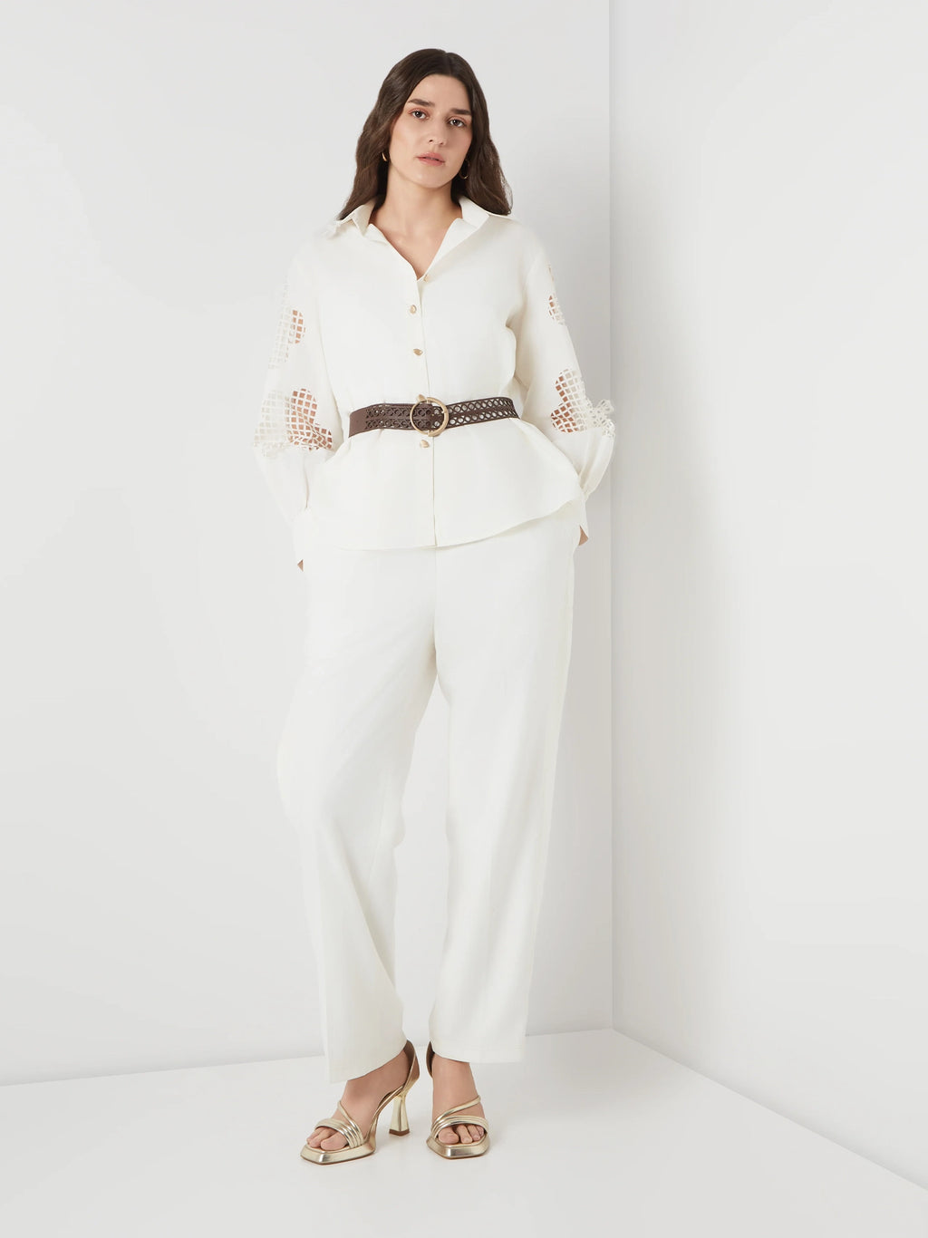 The Cream Cutwork Shirt