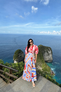 Coral Waves Skirt — Multi