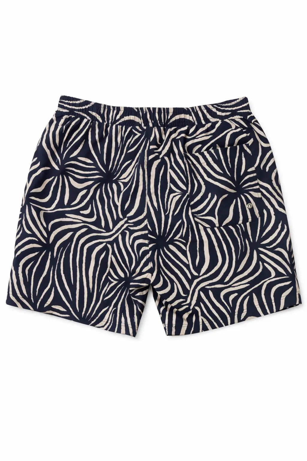 Men's Swim Shorts - Midnight Marble view 2 — SHOREBORNE, The Curated Collective