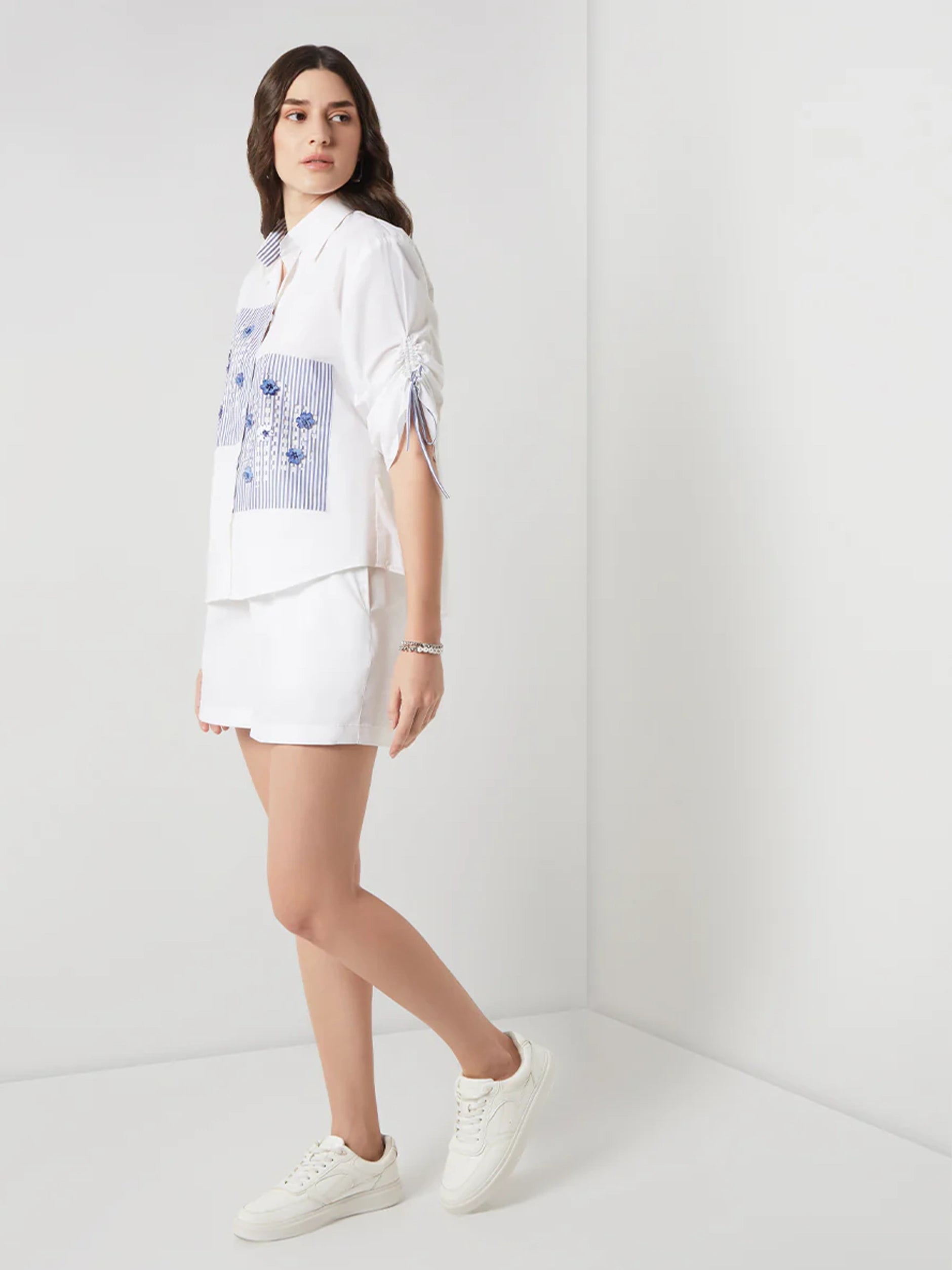 Handcrafed Panelled Shirt