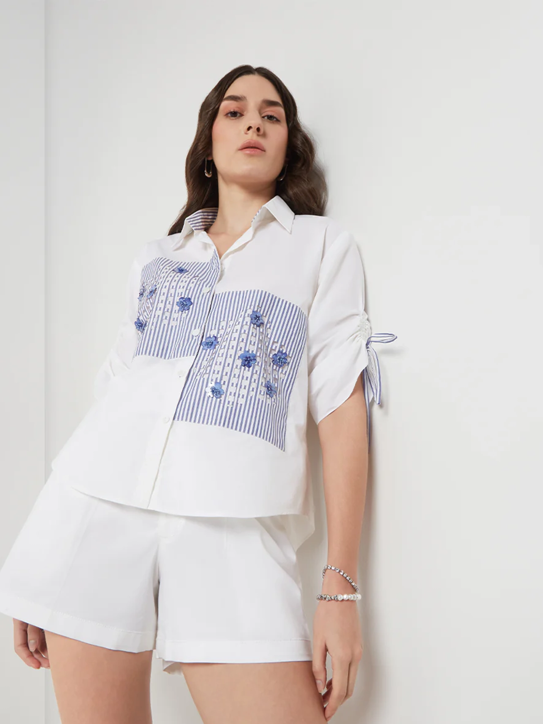 Handcrafed Panelled Shirt