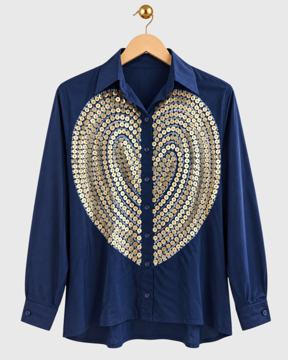 Blue Heart Shirt — view 1
