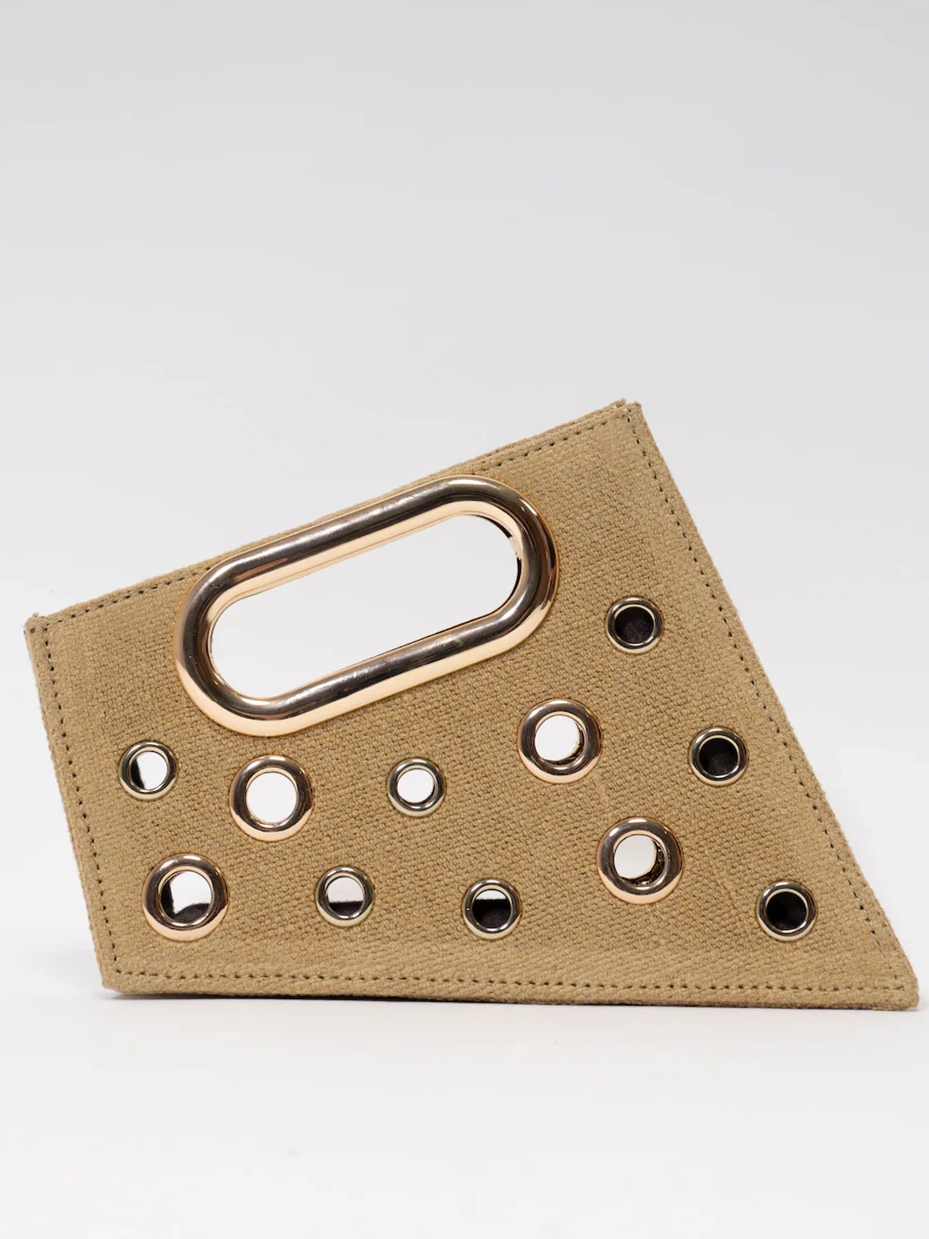 Wheat Mini Quad Clutch