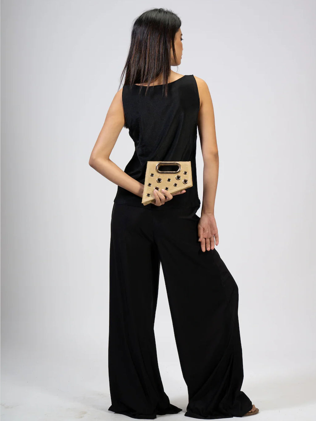 Wheat Mini Quad Clutch