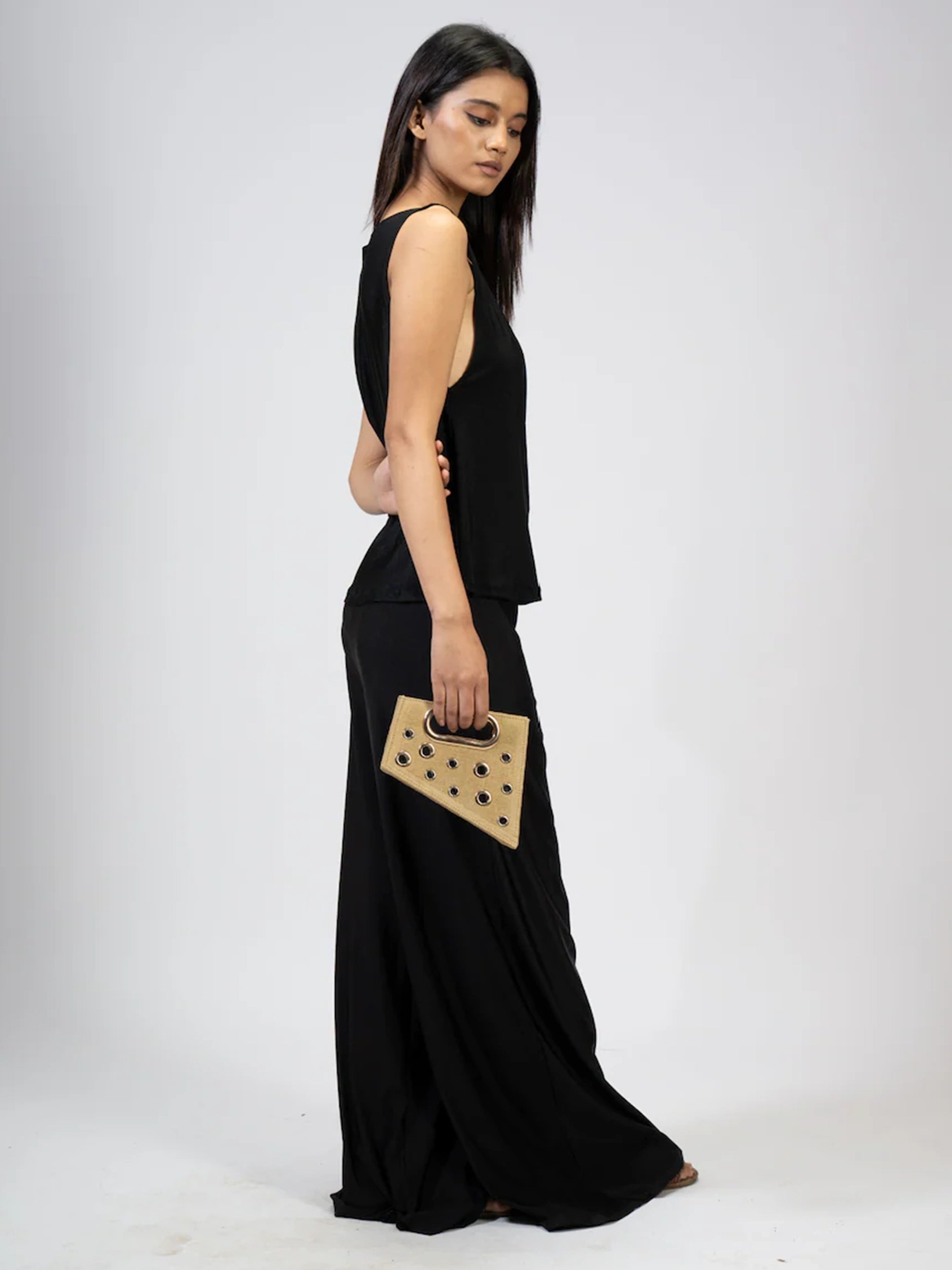 Wheat Mini Quad Clutch