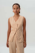 Esme Beige Vest