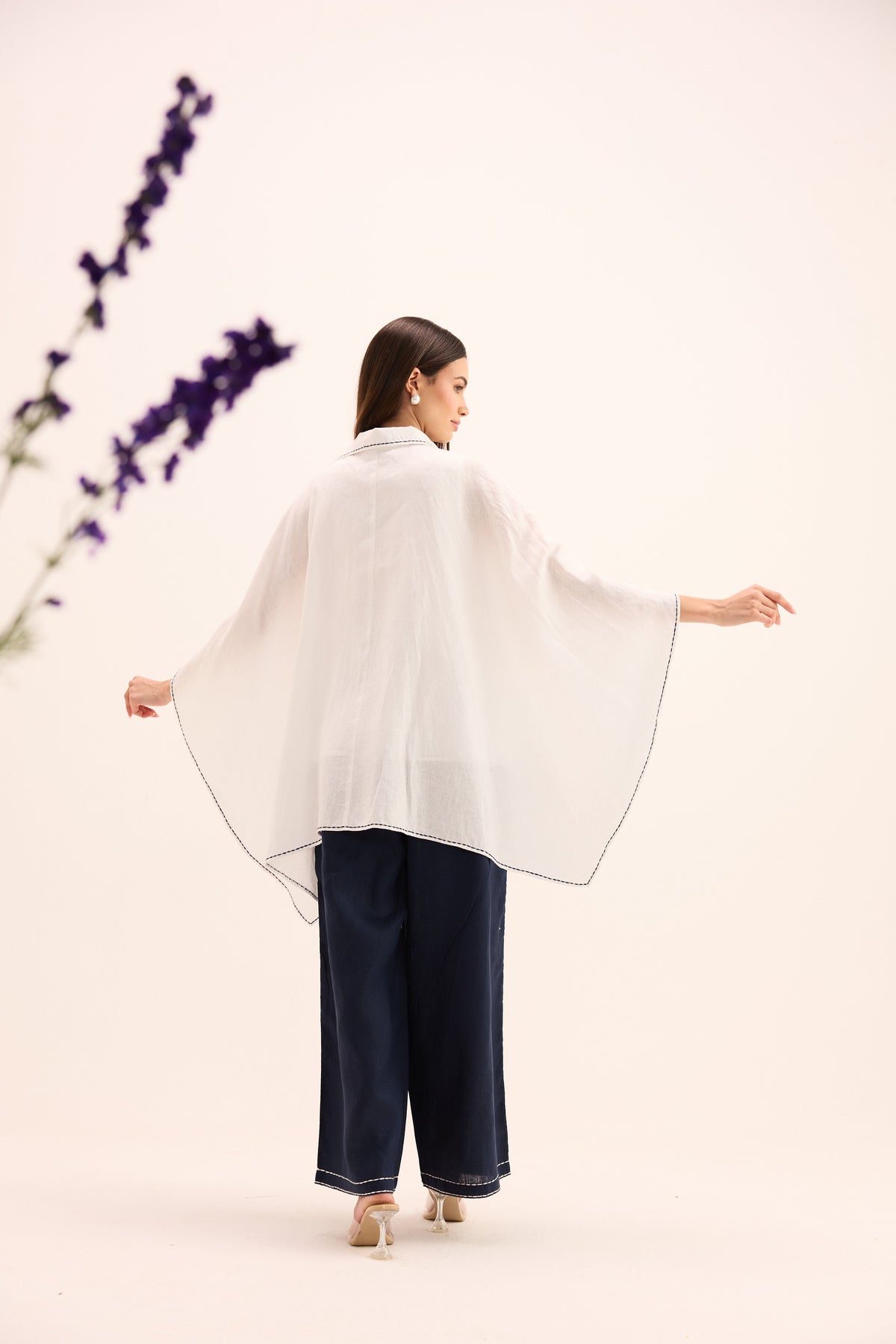 Nami Linen Cape Set