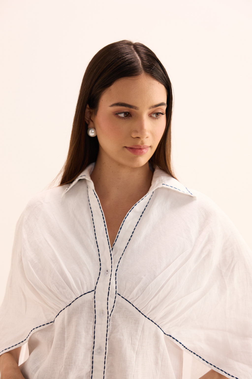 Nami Linen Cape Set