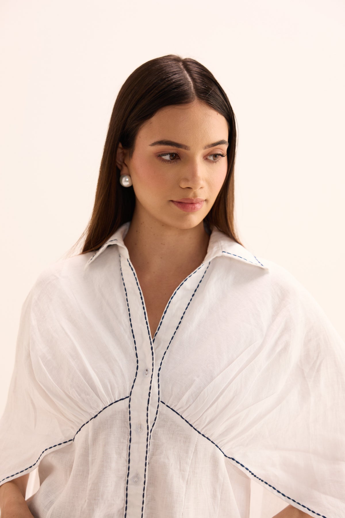 Nami Linen Cape Set