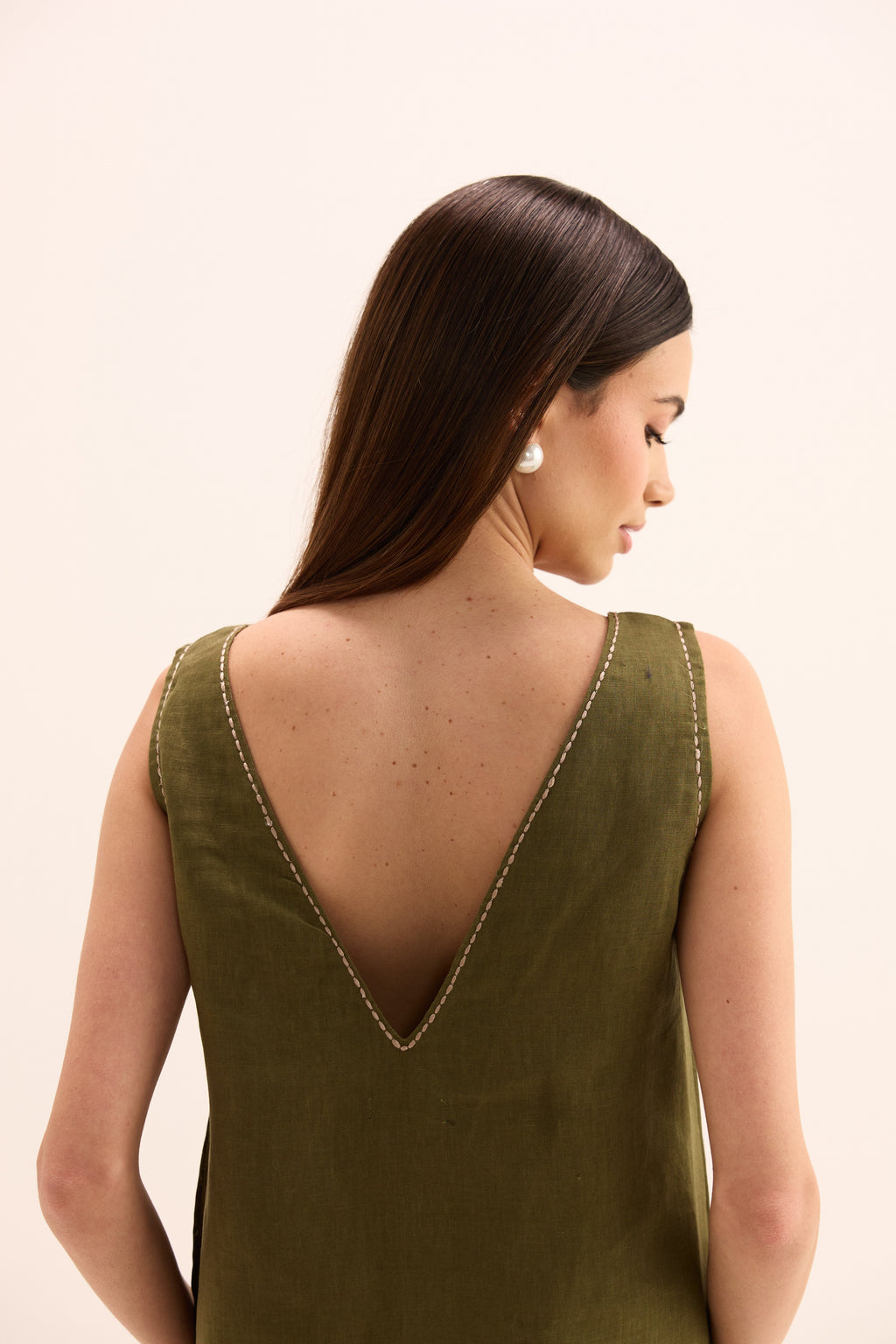 Hikari Linen Cape Set