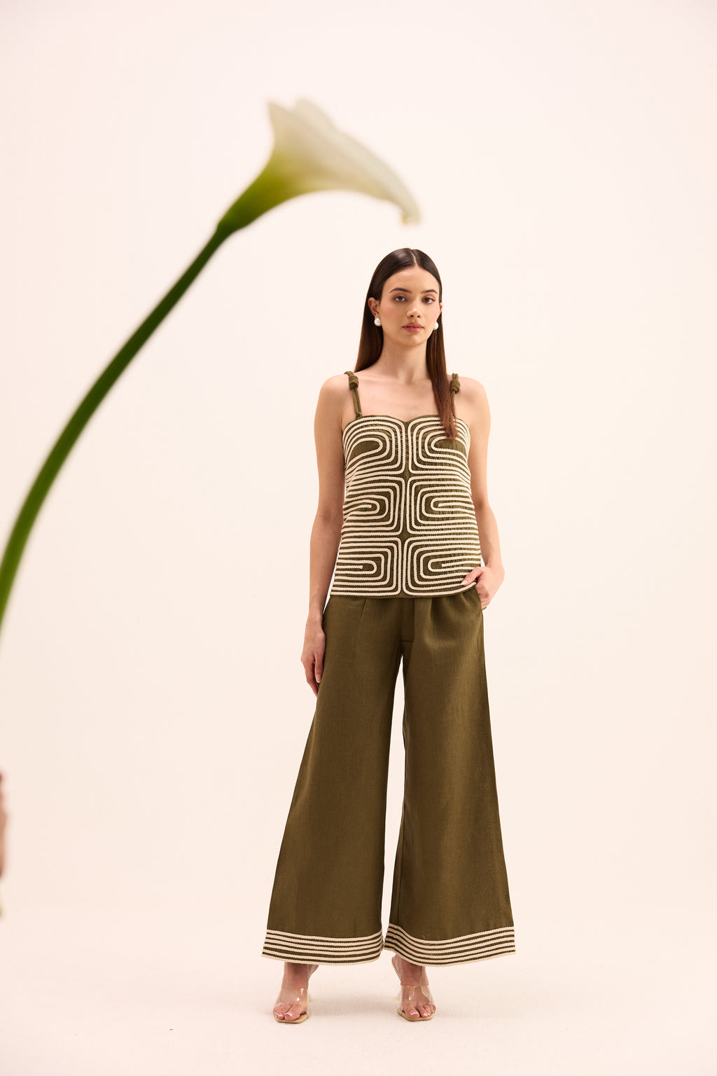 Michi Linen Coordinated Set