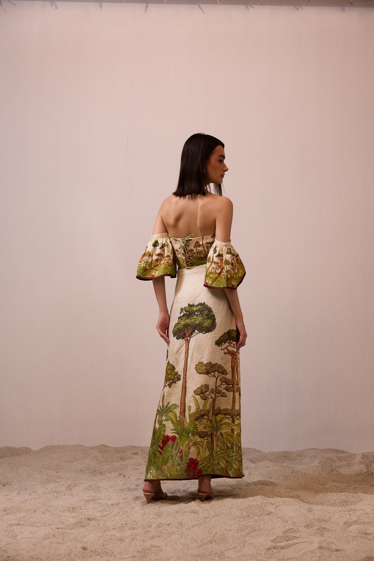 Canopy Linen Skirt Set
