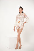 Nia Floral Co-Ord with Short Pants