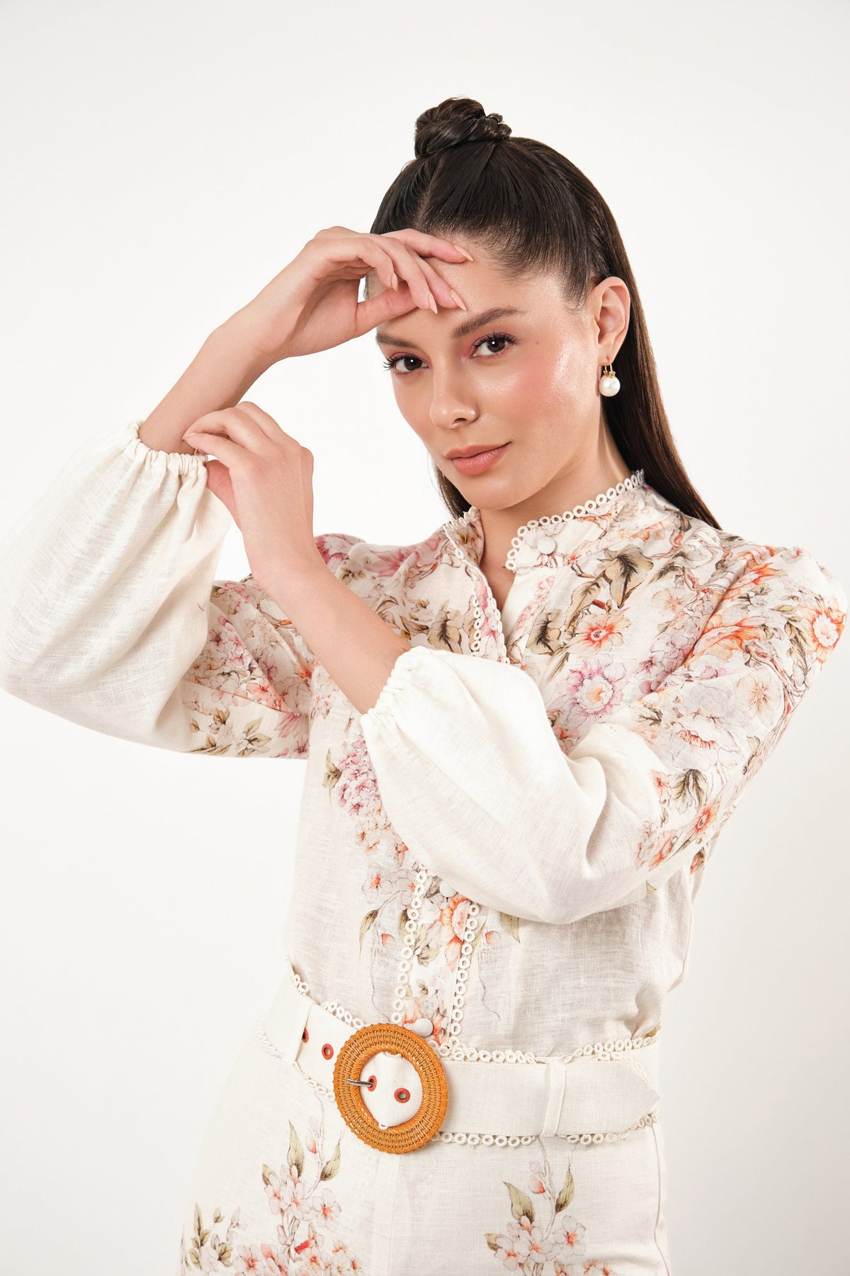 Nia Floral Co-Ord with Short Pants