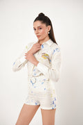 Fay Linen Co-Ord with Short Pants