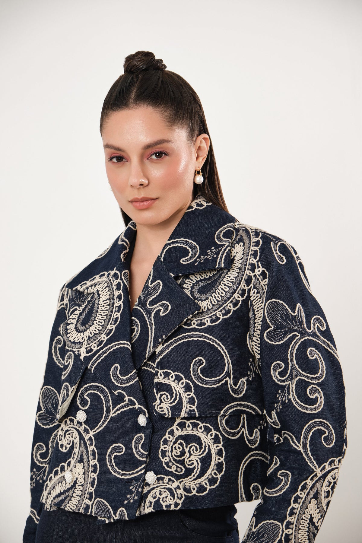 Ida Boteh Embroidered Jacket