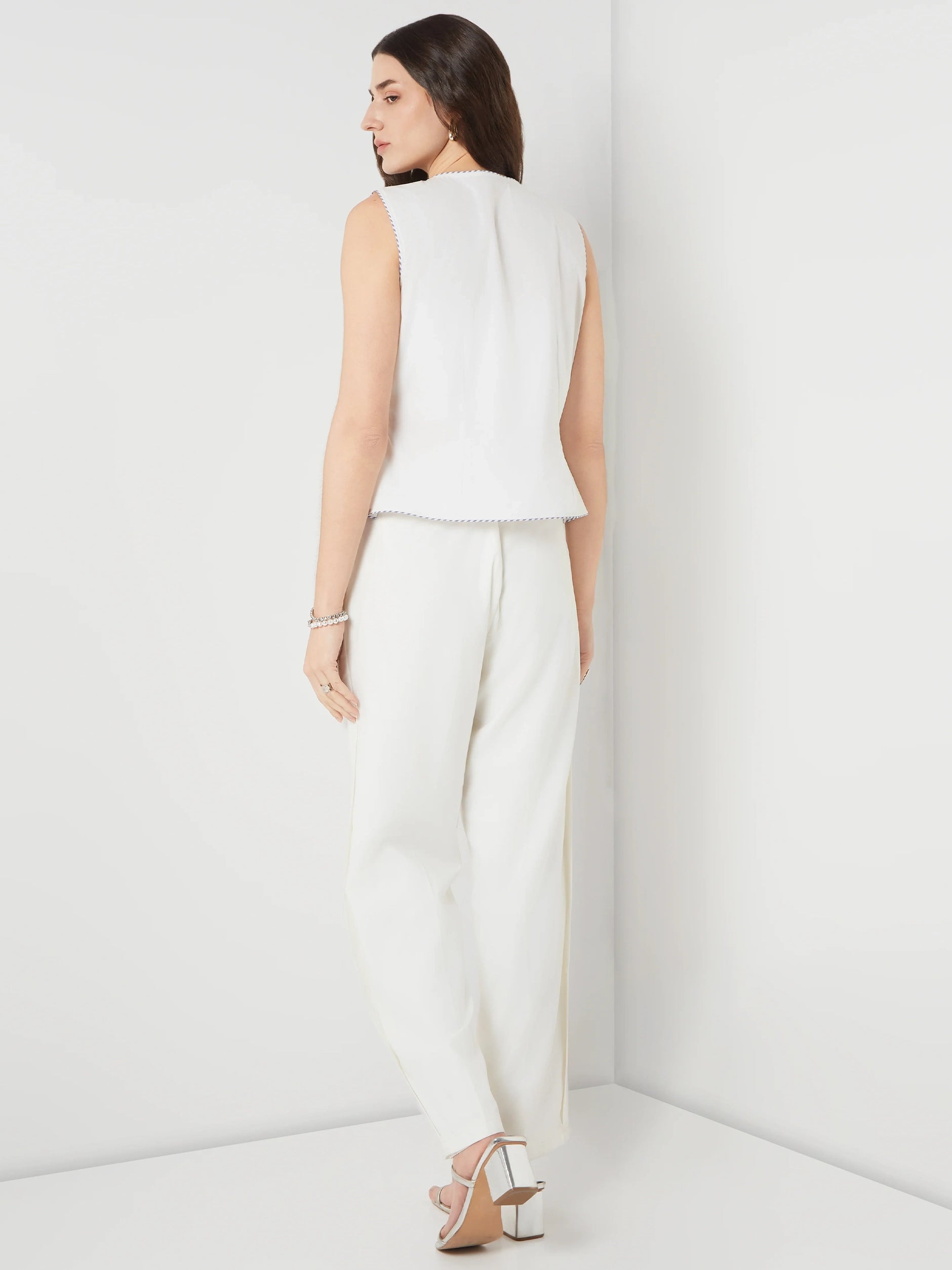 Relaxed Twill Trousers