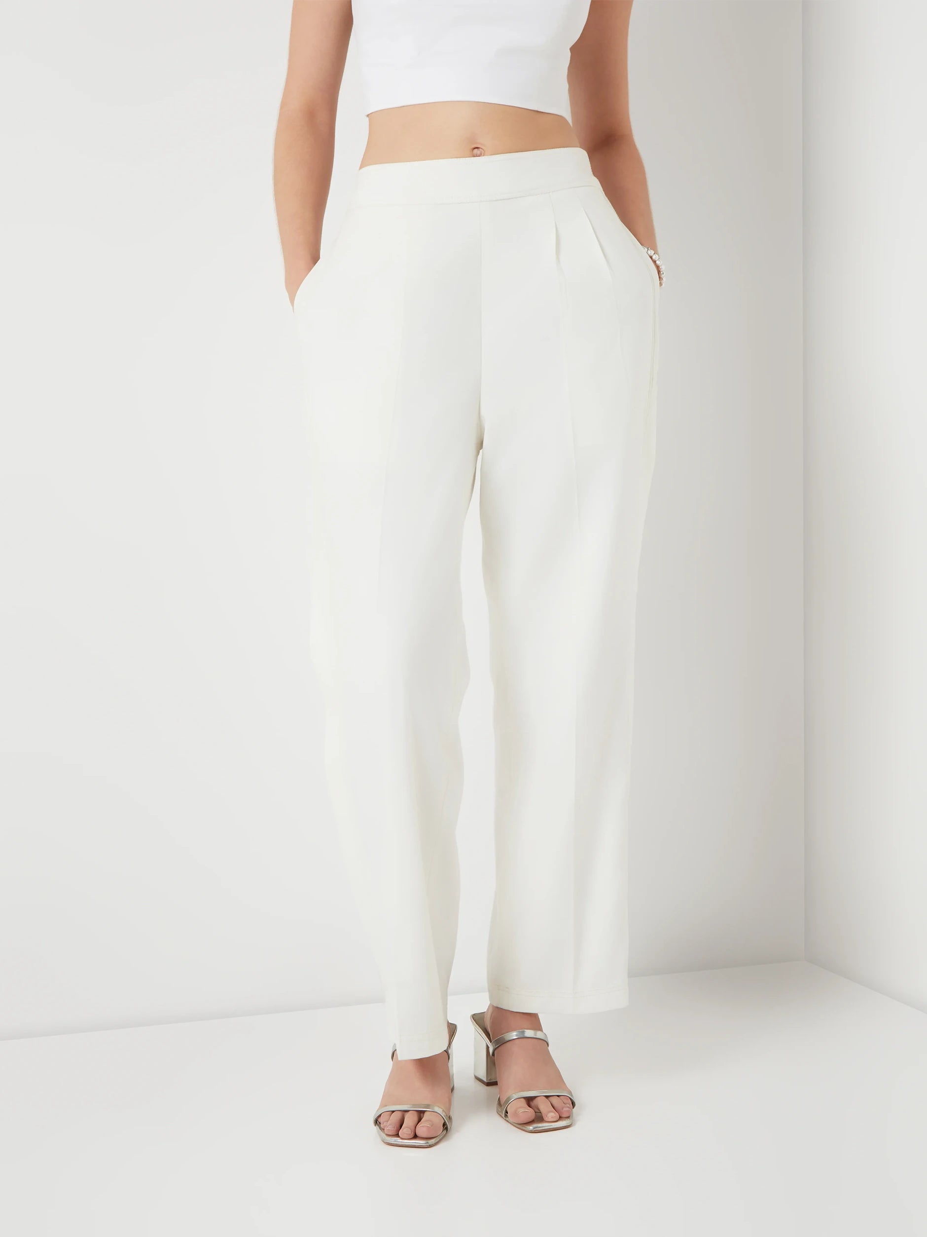 Relaxed Twill Trousers
