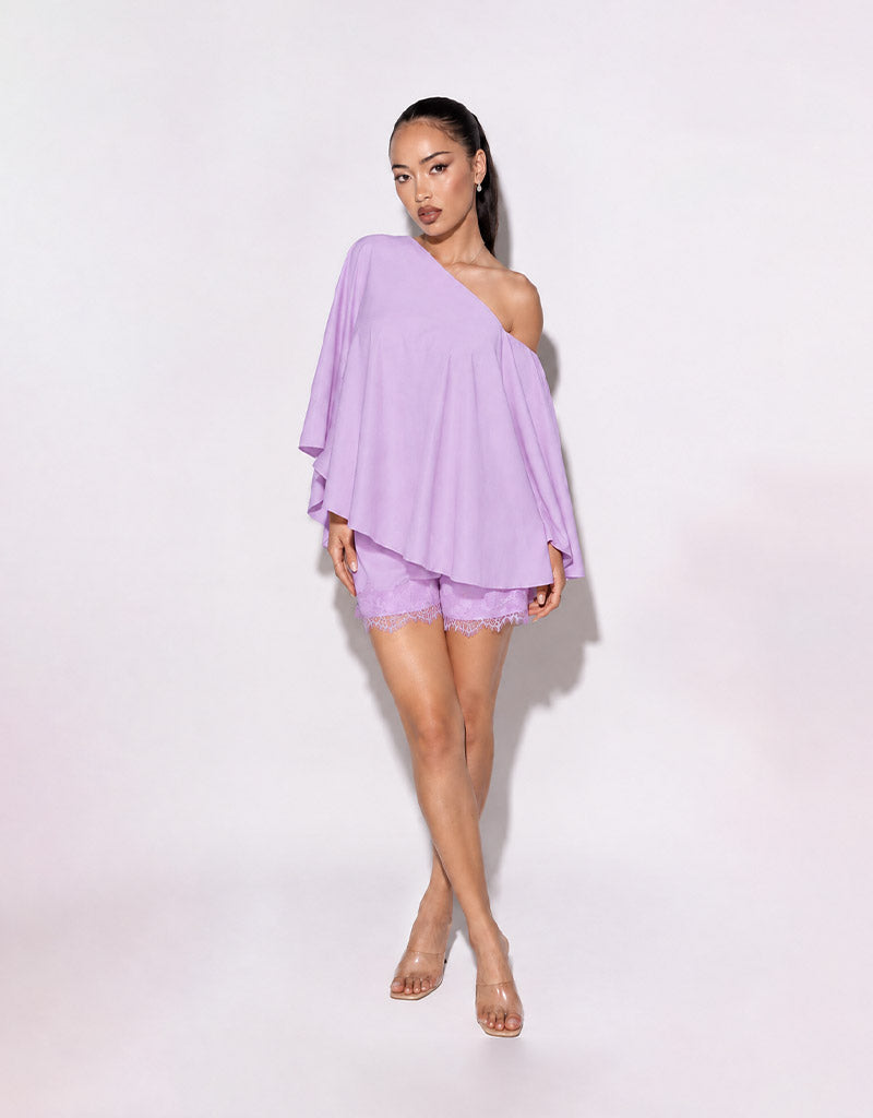 The Élan Lilac drape set — view 1