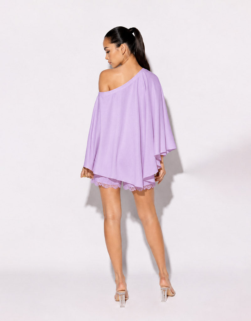The Élan Lilac drape set — view 2