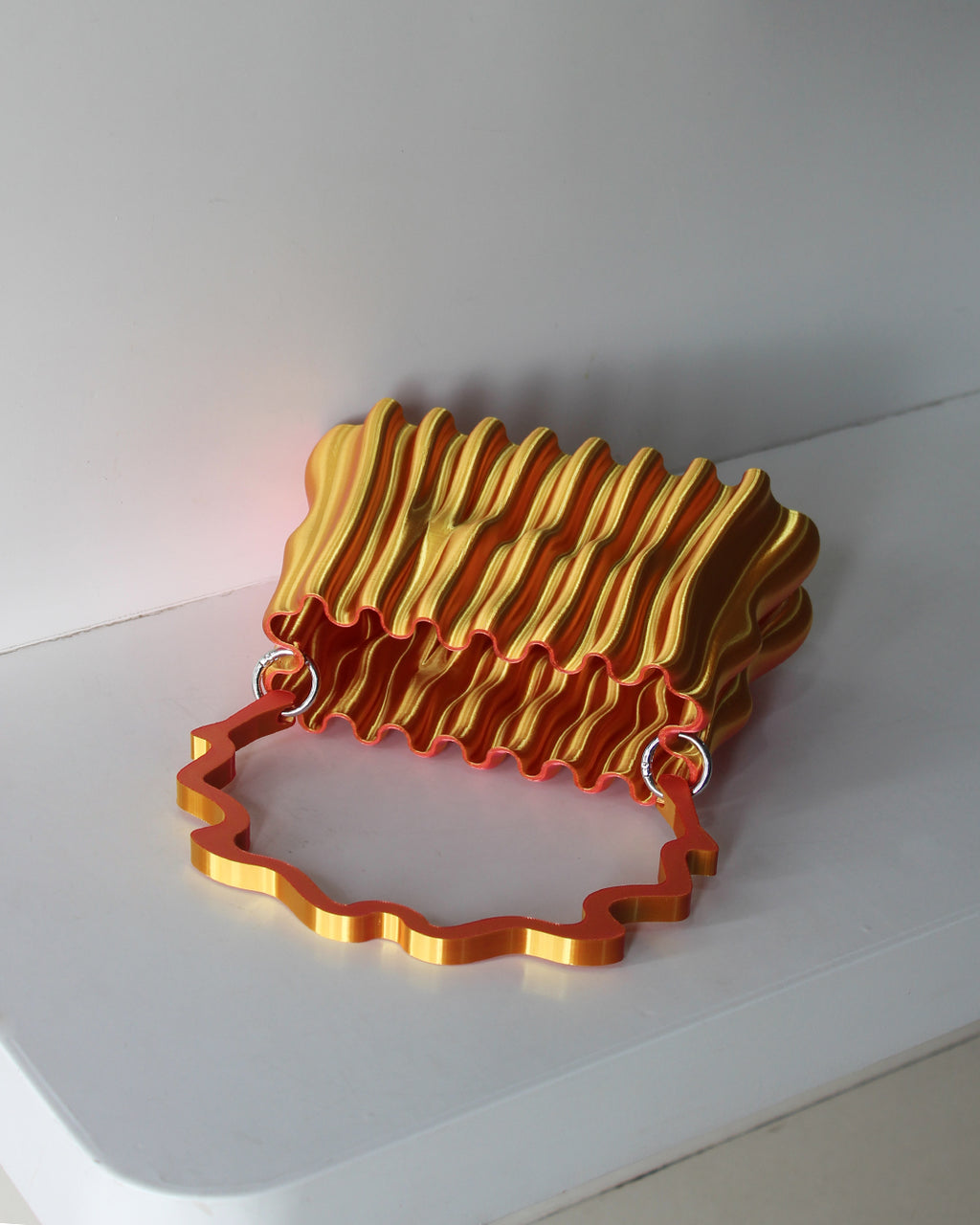 THE WAVE (Red and Gold)