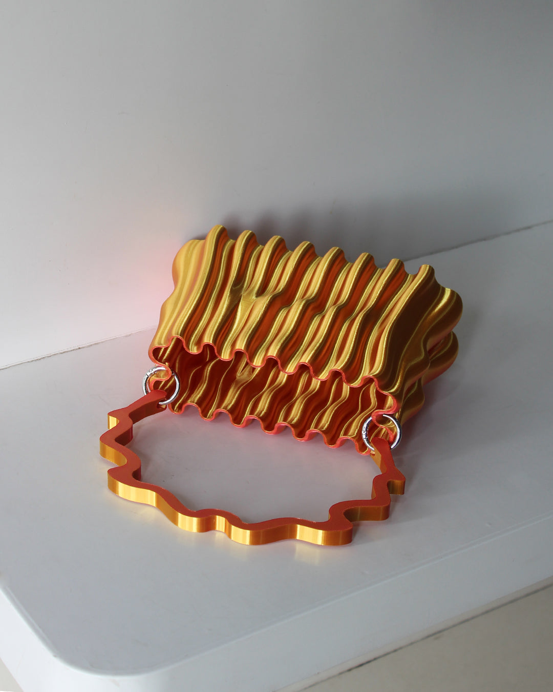 THE WAVE (Red and Gold)