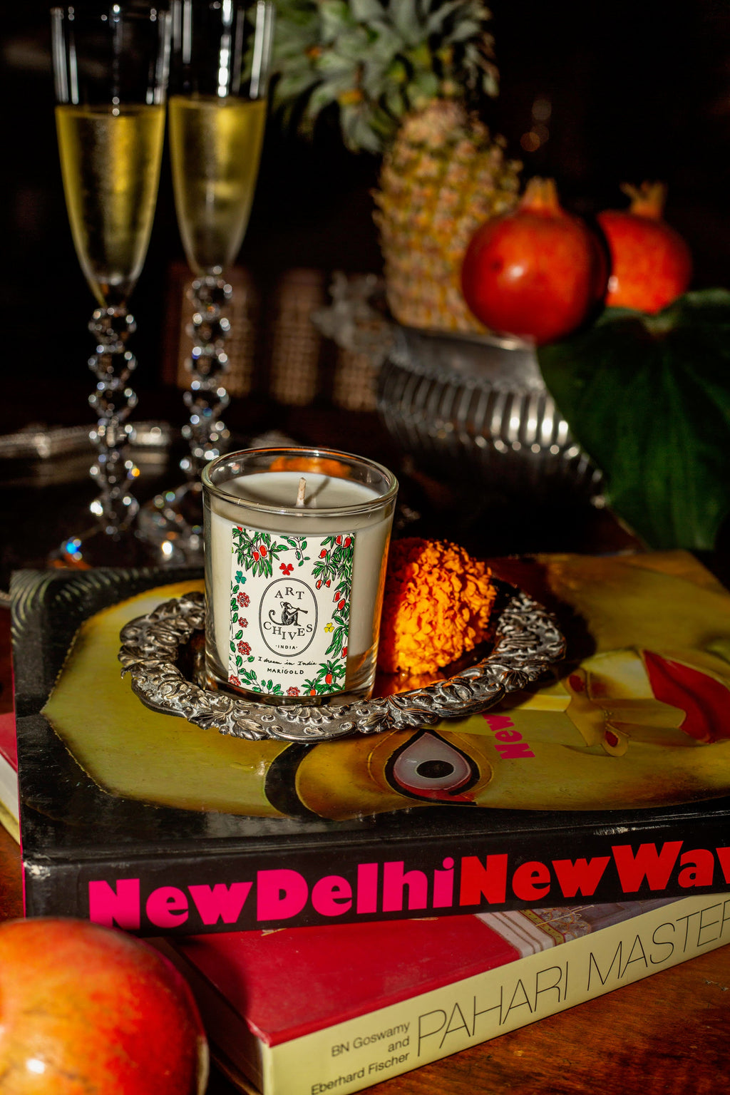 Marigold - Fragranced soy candle